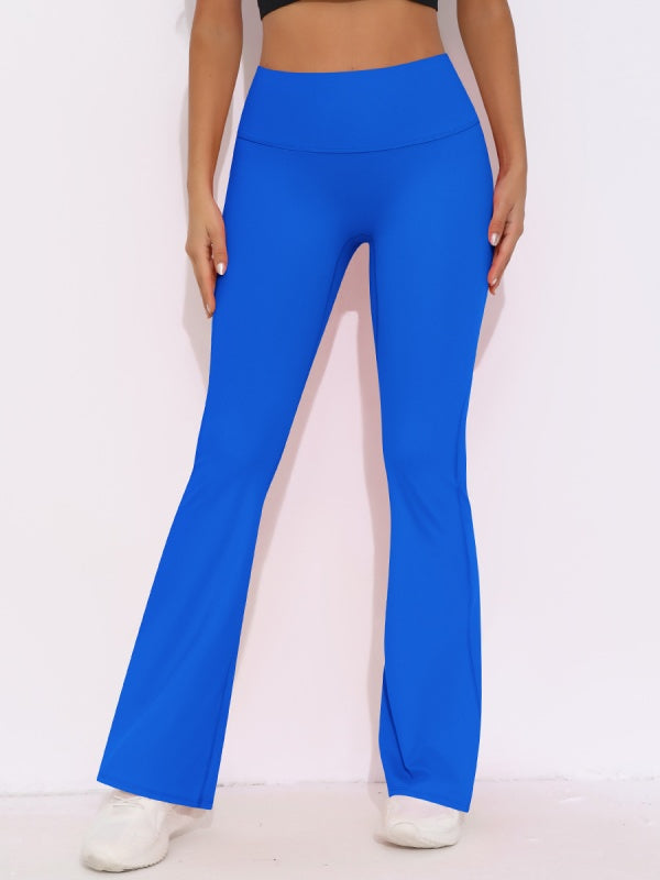 Flexvibe Butt Lifting Wide Leg Cropped Yoga Pants - High Waisted Moisture Wicking for Gym & Daily