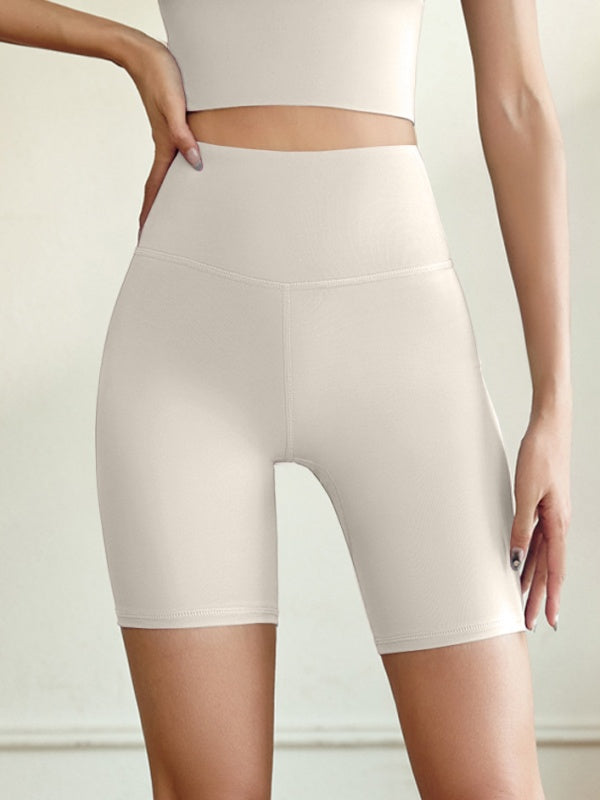 Flexvibe High-Waisted 5/8 Length Shorts - Tummy Control Butt Lifting Stretchy Gym Wear