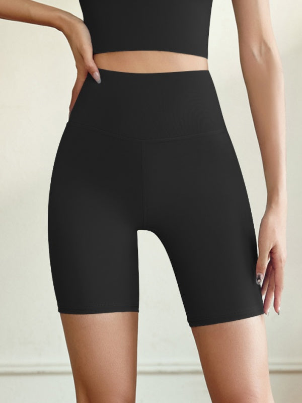 Flexvibe High-Waisted 5/8 Length Shorts - Tummy Control Butt Lifting Stretchy Gym Wear