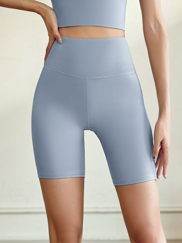 Flexvibe High-Waisted 5/8 Length Shorts - Tummy Control Butt Lifting Stretchy Gym Wear