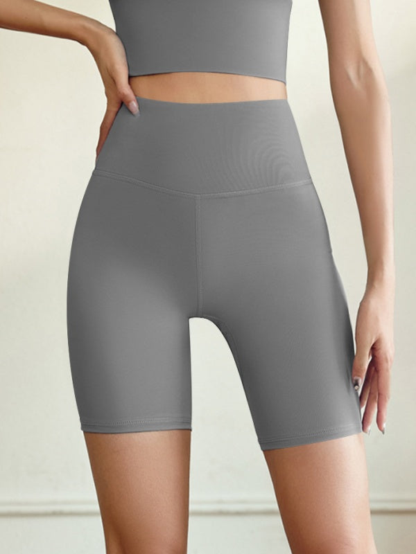 Flexvibe High-Waisted 5/8 Length Shorts - Tummy Control Butt Lifting Stretchy Gym Wear