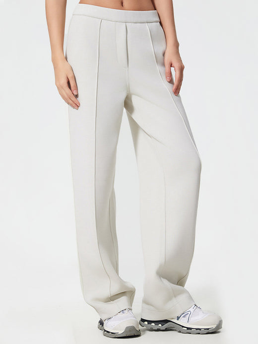 Flexvibe Straight Leg Athletic Pants | Stretchy, Breathable, Casual Daily, 3 Colors, XS–XL