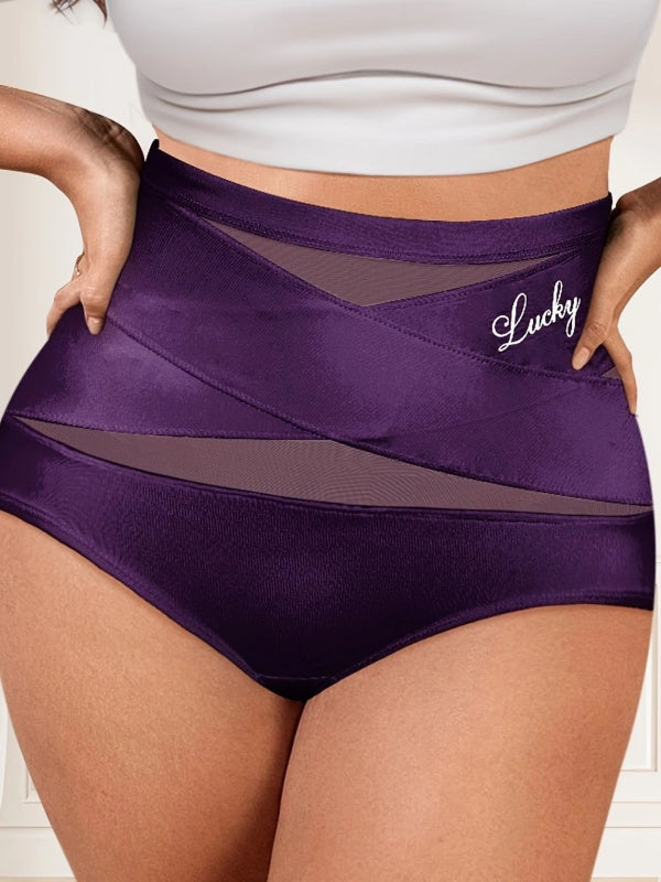 Flexvibe Plus Size High Waisted Tummy Control Underwear for Women, Comfortable Slimming Briefs
