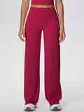Flexvibe High Waisted Wide Leg Yoga Pants - Buttery Soft Tummy Control Inclusive Fit for Gym