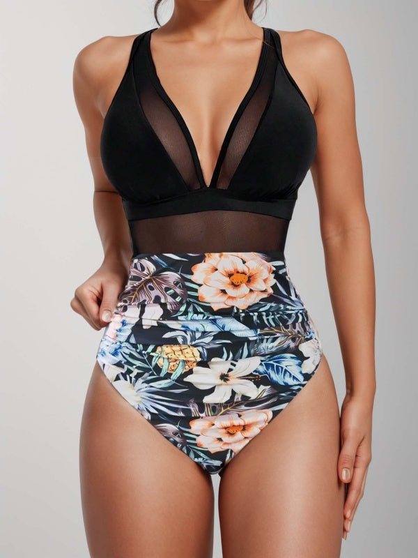 Flexvibe Sexy Backless Two-Piece Bikini - Removable Pads Beach Vacation Photo Suit