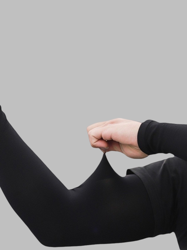 Flexvibe Arm Shaping Compression Sleeve - Elbow Support Breathable Yoga Workout Armwear