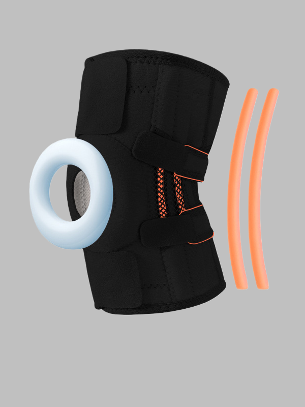 Flexvibe Breathable Anti-Slip Sports Knee Pads - Impact-Resistant for Basketball/Volleyball