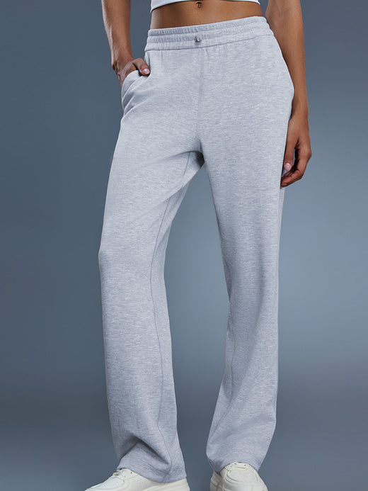 Flexvibe High Waisted Wide Leg Sweatpants | Contoured Fit, Side Pockets, Autumn Winter, 6 Colors, XS–XL