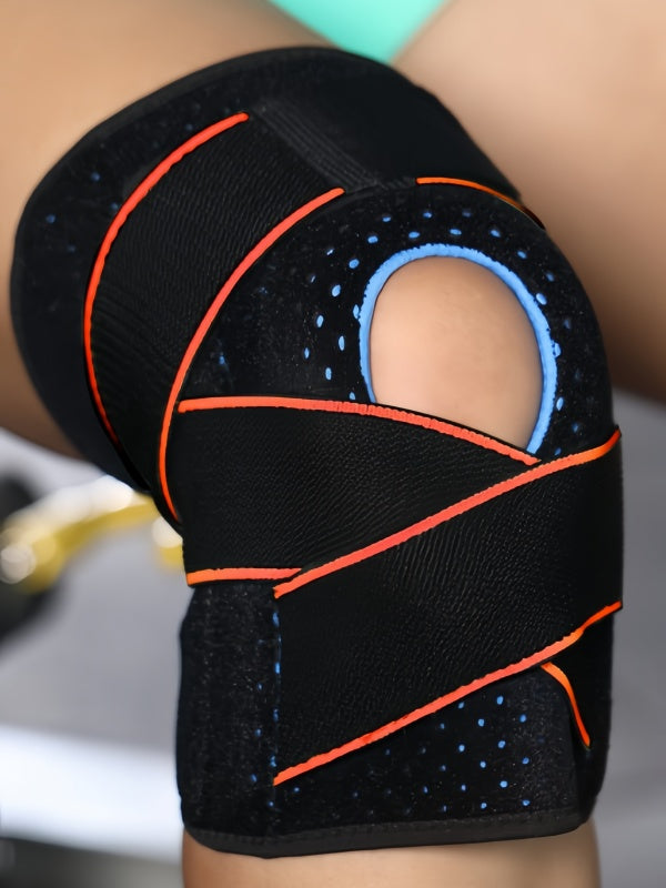 Flexvibe Athletic Knee Pad for Sports - Durable Elastic Joint Protection Wrap