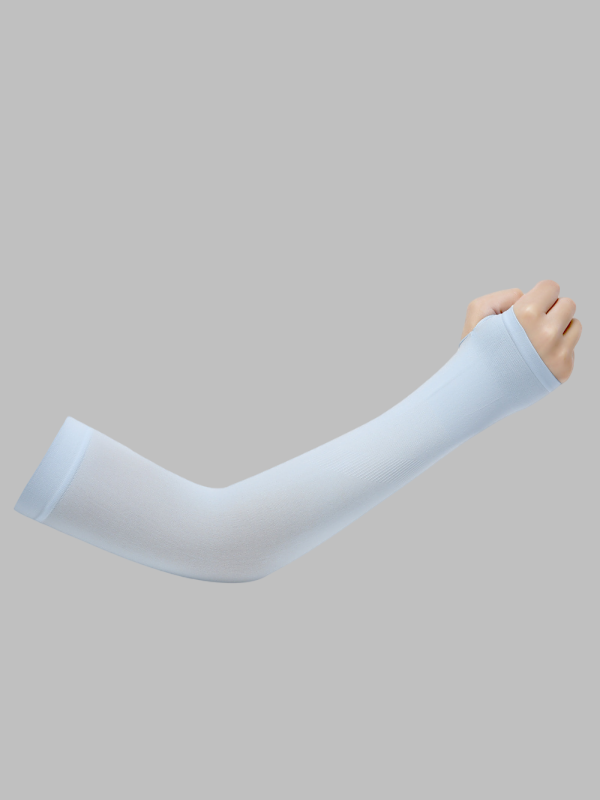 Flexvibe UV Sun Protection Cooling Arm Sleeves - Fingerless Unisex Outdoor Sports Sleeves