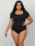 Flexvibe Thong One-Piece Shapewear - Seamless Tummy Control Full Body Shaping