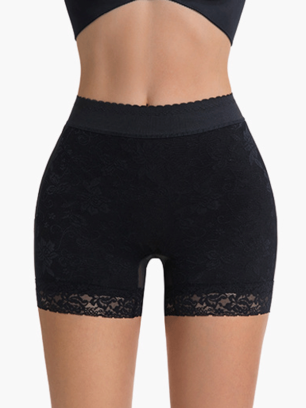 Flexvibe Butt Lift Waist Trainer Shapewear Shorts - Seamless High-Waisted Tummy Control