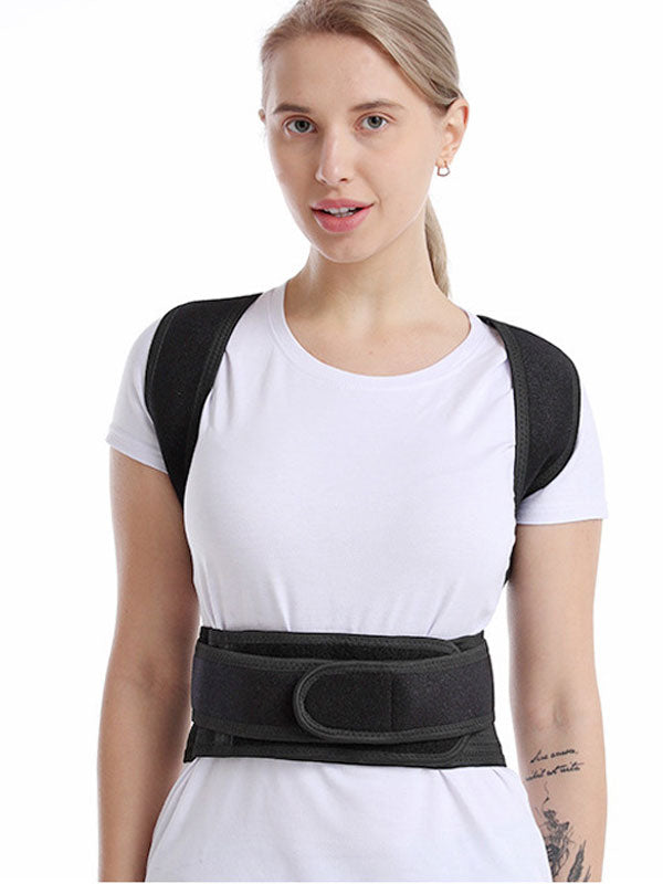 Flexvibe Steel Bone Posture Corrector - Breathable Tummy Control Back Support