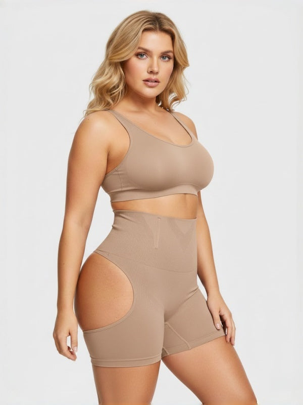 Flexvibe Butt Lifting Tummy Control Panty - Hip Enhancing Elastic Breathable Women’s Shapewear