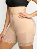 Flexvibe High-Waisted Tummy Control Shorts - Butt Lifting Anti-Roll Seamless Shapewear