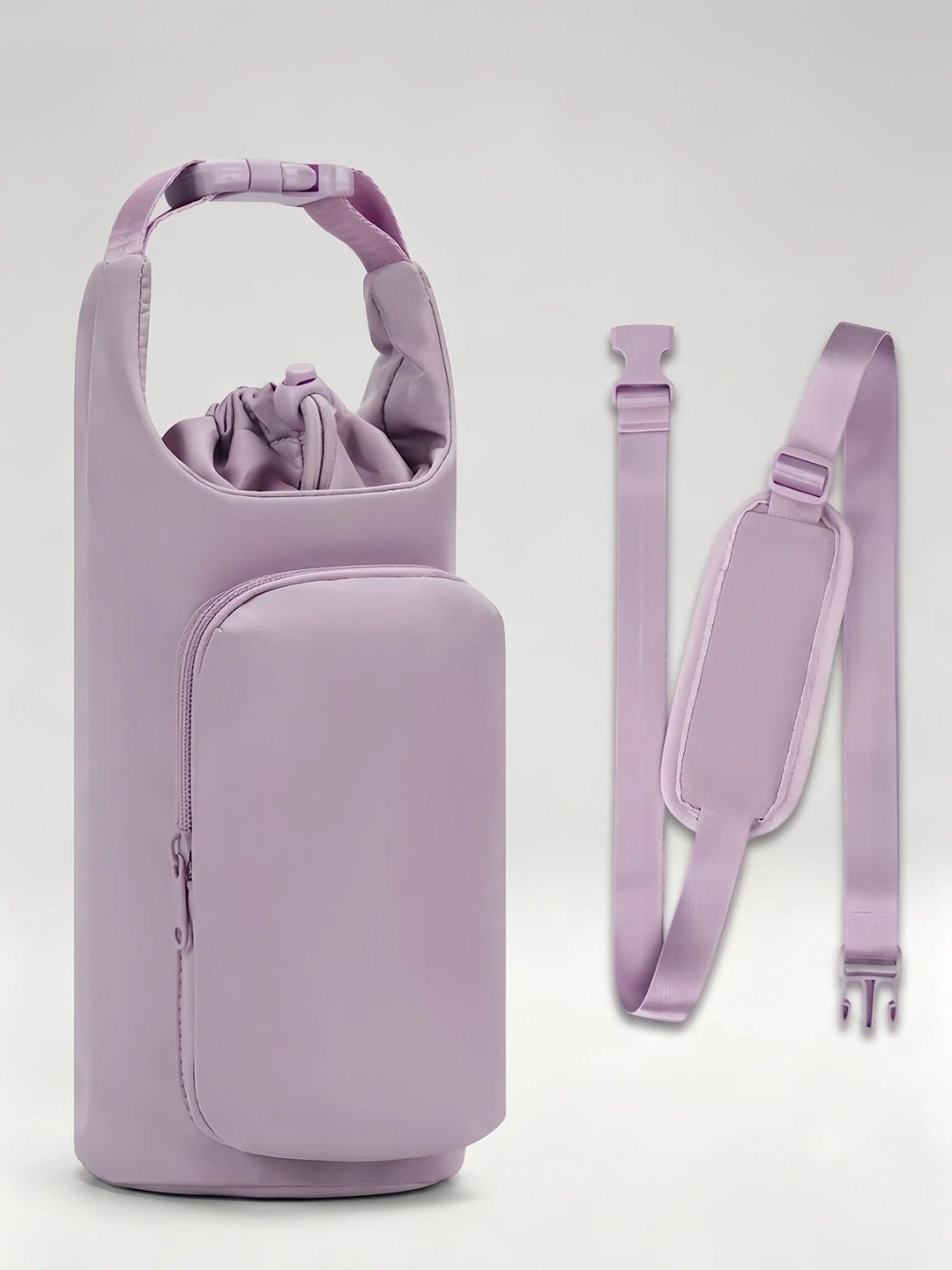 Flexvibe Insulated Bottle Sling Crossbody Bag | Lightweight Water Bottle Carrier for Women - Lavender