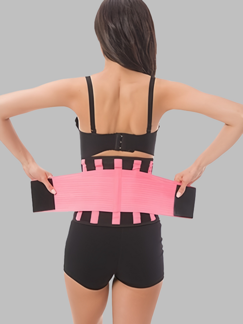 Flexvibe shapewear side view for daily movement, with tummy control and smooth support