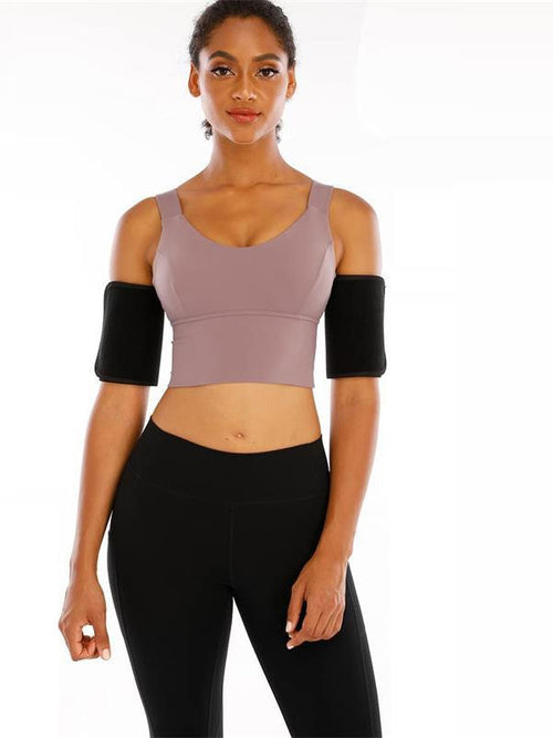 Flexvibe Adjustable One Size Sauna Arm Trimmer - Sweat Tech Fat Burn Arm Shaping Band