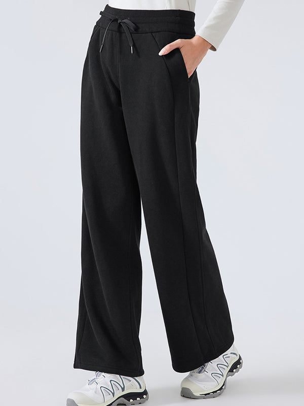 Flexvibe Fleece-Lined High-Waisted Yoga Pants - Warm Winter Workout & Daily