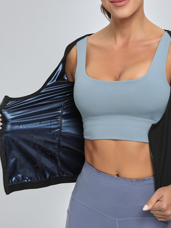 Flexvibe Sweat-Enhancing Waist Trainer - Adjustable Segmented Back Support Shapewear Belt