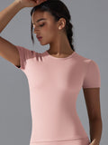 Flexvibe Breathable Soft Sports Top - Double-Sided Brushed High Elastic Slim Fit