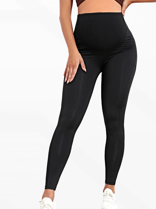 Flexvibe  Maternity Yoga Pants - Tummy Support High Elastic Breathable Pregnancy Workout Leggings