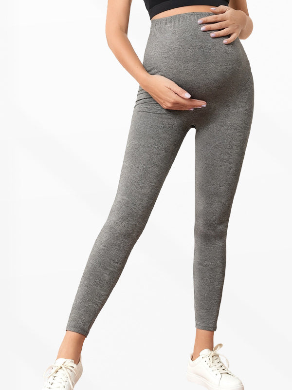 Flexvibe Maternity High-Waisted Yoga Pants - Tummy Support High Elastic Breathable Workout Wear