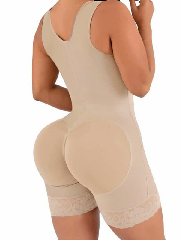 Flexvibe XS-3XL Bust Cover Shapewear - One-Piece Tummy Control Elastic Full-Body Shaper