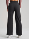 Flexvibe High Waisted Straight Leg Pants - Naked Feel M-Shaped Hip Tummy Control Breathable