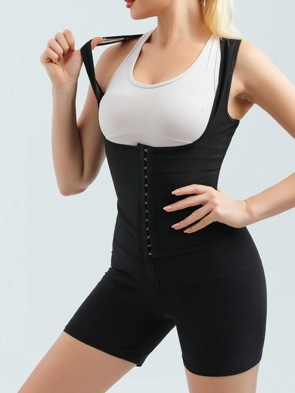 Flexvibe Sweat Inducing Sauna Shapewear for Women S-3XL Tummy Control Waist Trainer