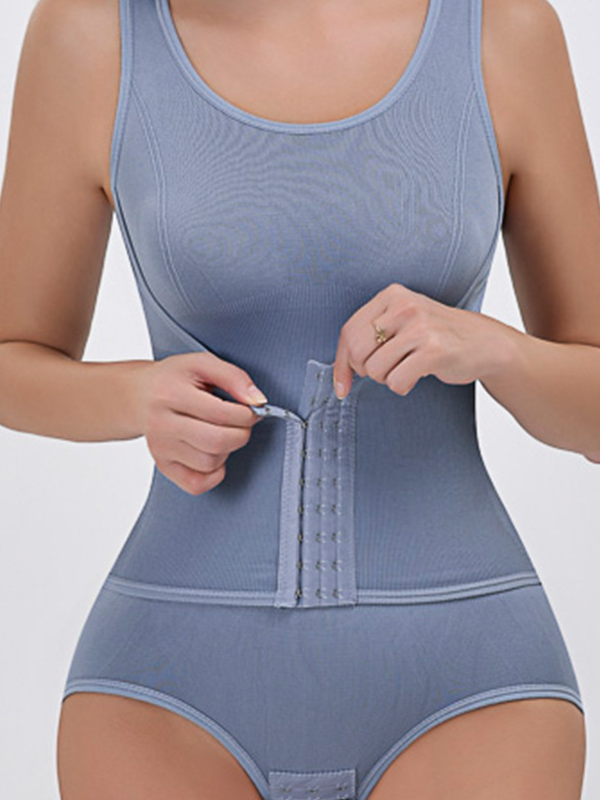 Flexvibe Plus-Size One-Piece Shapewear S-3XL - Slimming Tummy Control Breathable Seamless