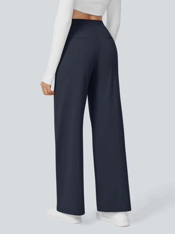 Flexvibe Casual Straight-Leg Pants, Loose & Slim-Fitting, Suitable for Commuting & Casual Occasions