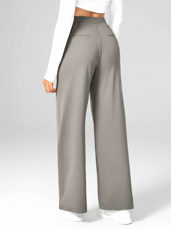 Flexvibe Casual Straight-Leg Pants, Loose & Slim-Fitting, Suitable for Commuting & Casual Occasions