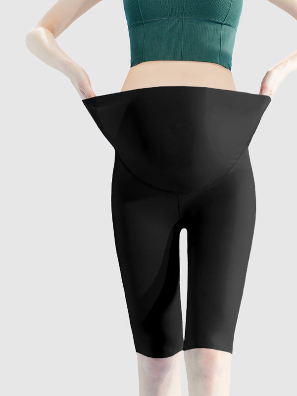Flexvibe Maternity Active Shorts Leggings - High Elastic Breathable Comfortable Pregnant Workout Wear