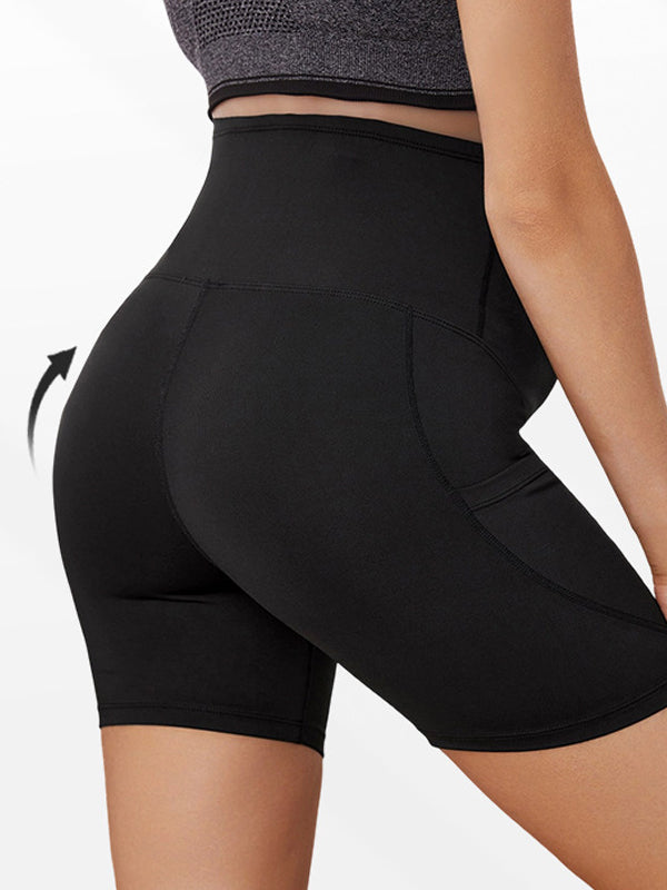 Flexvibe Maternity High-Waisted Shorts - Tummy Support High Elastic Comfortable Pregnancy Daily Wear