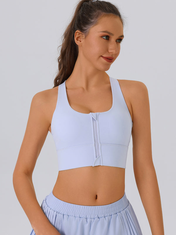 Flexvibe Shockproof Quick Dry Sports Bra Racerback Removable Pads