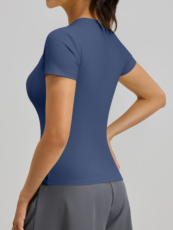 Flexvibe activewear front view for gym-to-street, with soft stretch and gym-to-street