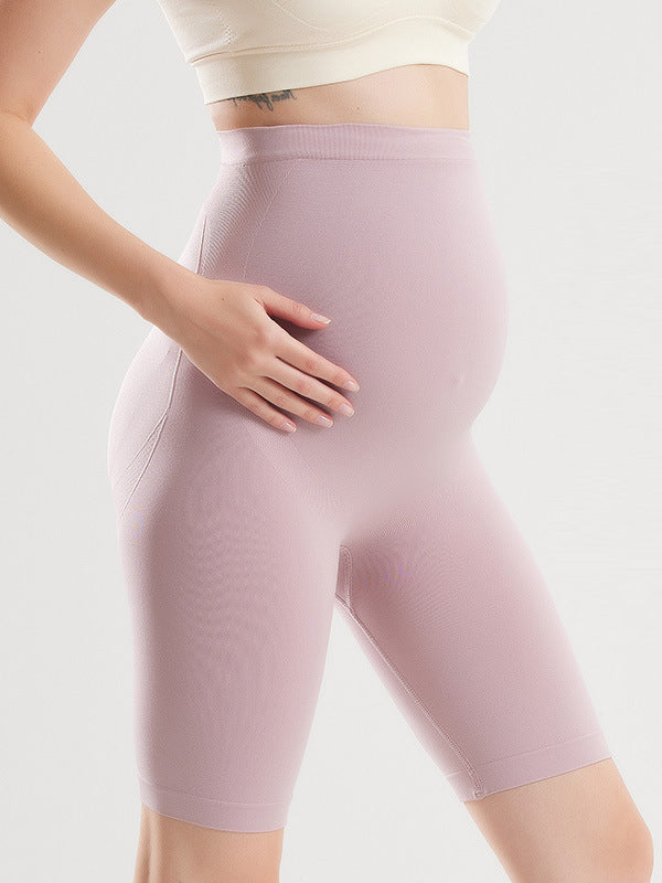 Flexvibe Maternity Capri Yoga Pants - High-Waisted Tummy Support Butt-Lifting Breathable Wear