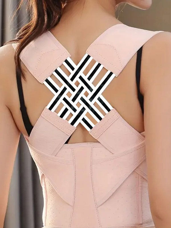 Flexvibe Waist Shoulder Posture Corrector - Breathable Unisex Hunchback Corrector