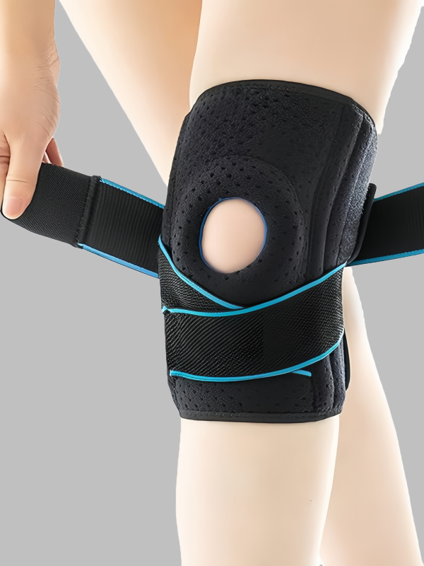 Flexvibe Athletic Knee Pad for Sports - Durable Elastic Joint Protection Wrap