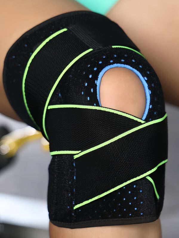 Flexvibe Athletic Knee Pad for Sports - Durable Elastic Joint Protection Wrap