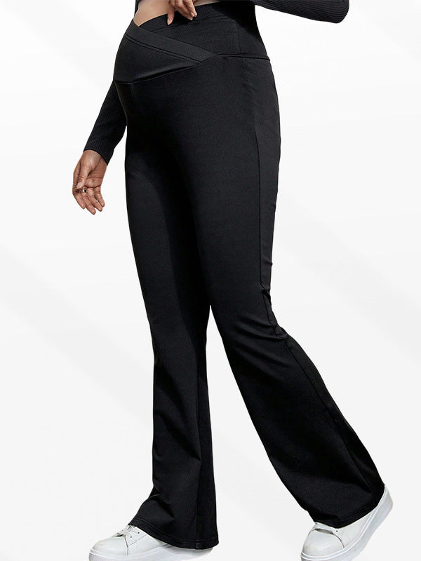 Flexvibe Maternity Winter Yoga Pants - High Elastic Tummy Support Warm Autumn Pregnancy Leggings