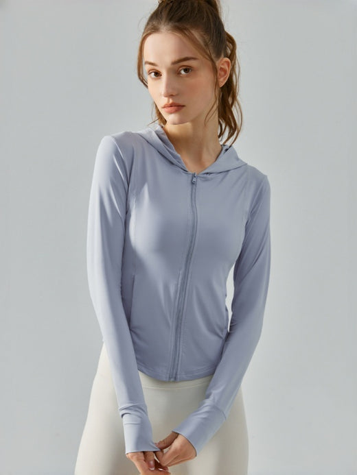 Flexvibe Ice Silk Sun Protection Jacket | Slim Hooded, Cool-Touch, Ultra-Thin, 4 Colors, S–XL