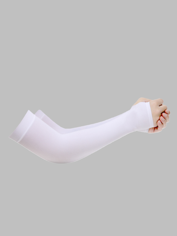 Flexvibe UV Sun Protection Cooling Arm Sleeves - Fingerless Unisex Outdoor Sports Sleeves