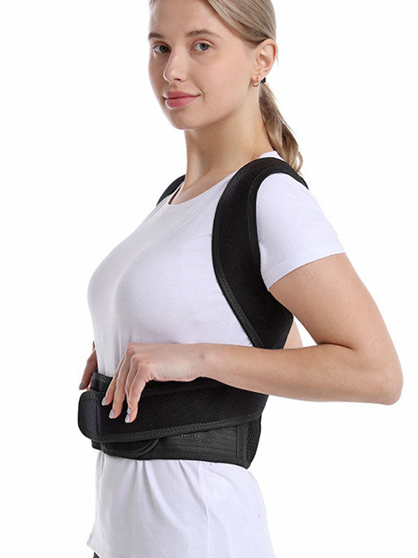 Flexvibe Steel Bone Posture Corrector - Breathable Tummy Control Back Support