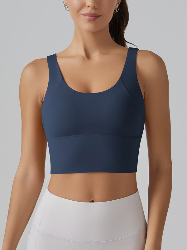 Flexvibe V Back Beauty Sports Bra Cloud Feel Breathable Sweat-Wicking