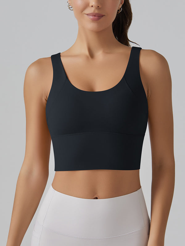 Flexvibe V Back Beauty Sports Bra Cloud Feel Breathable Sweat-Wicking