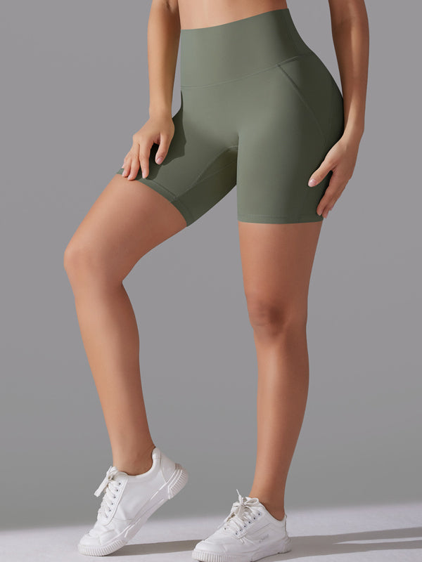 Flexvibe High-Waisted Tight Yoga Shorts - Tummy Control Butt Lifting Gym Fitness Wear