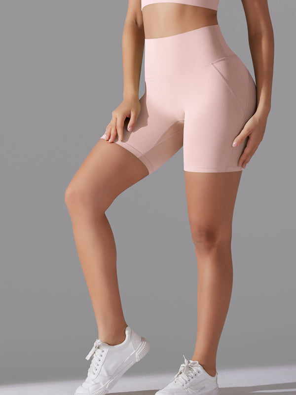 Flexvibe High-Waisted Tight Yoga Shorts - Tummy Control Butt Lifting Gym Fitness Wear