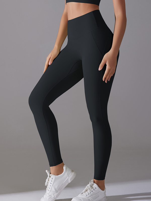 Flexvibe High Waisted Naked Feel Yoga Capris - Tummy Control Butt Lifting Body-Hugging